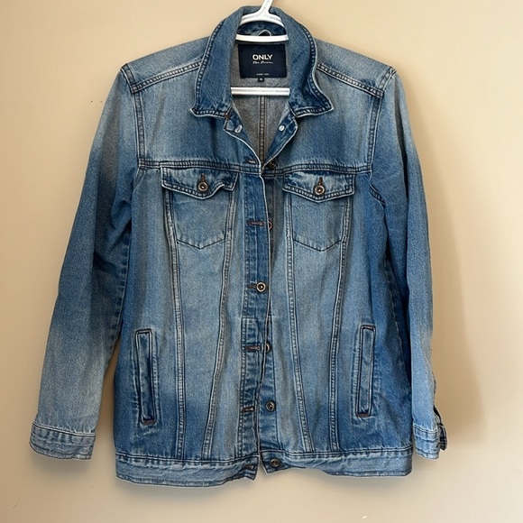 Only Button Down Denim Jacket size 36 - Picture 1 of 9